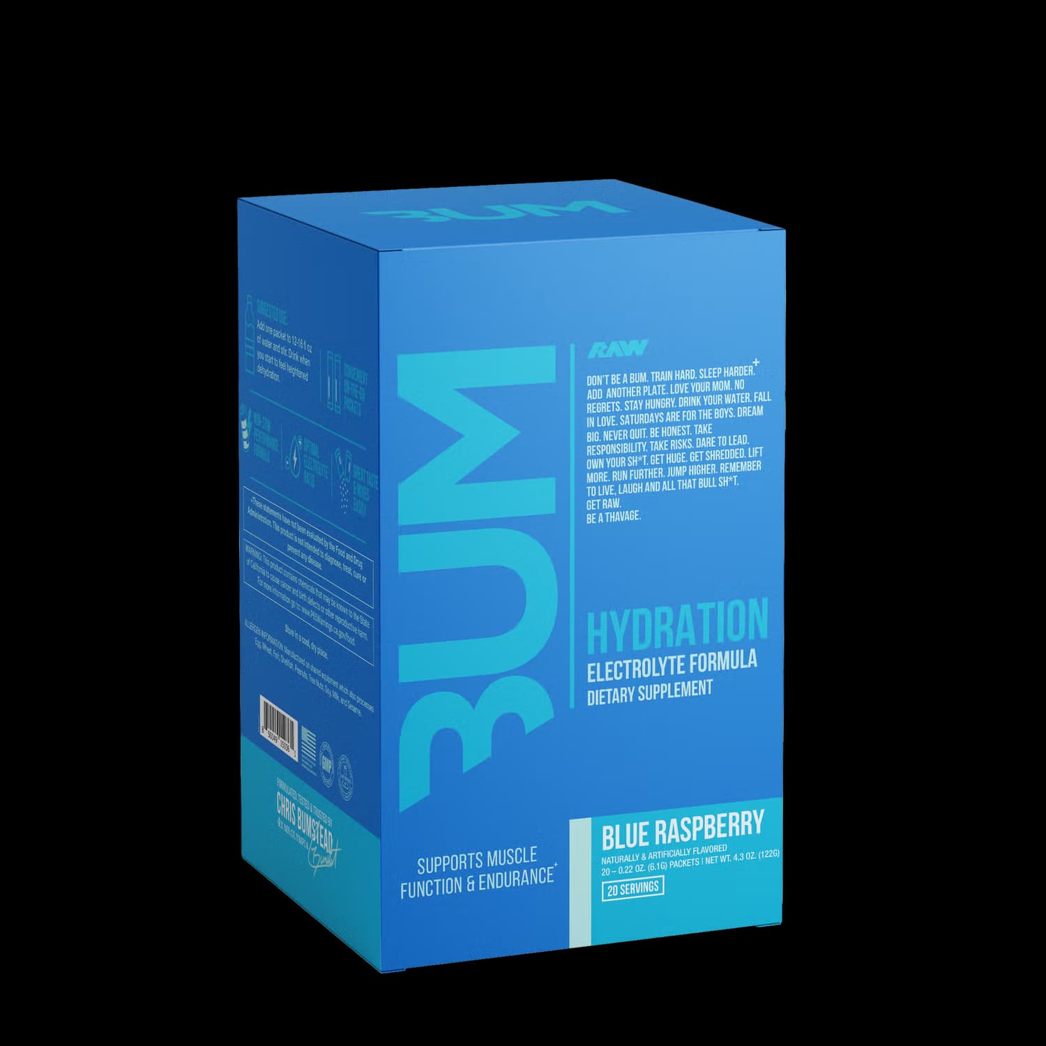 Hydration Electrolyte Formula - Blue Raspberry